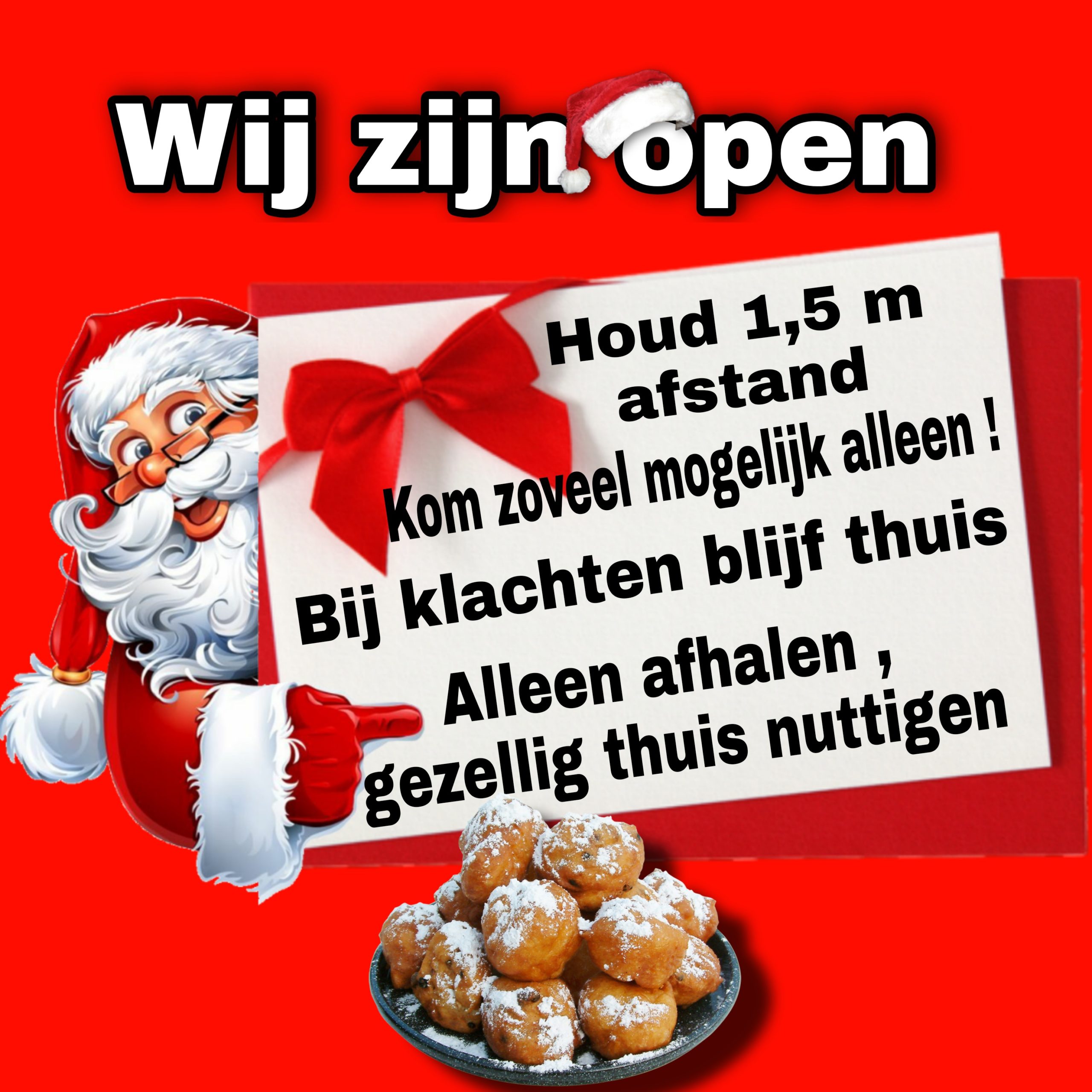 Openingstijden Feestdagen